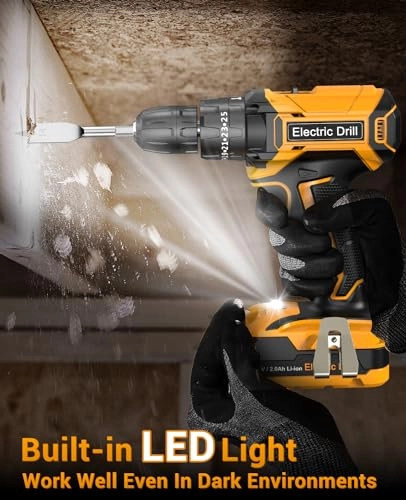 Hammer Drill - 2 x 2.0Ah