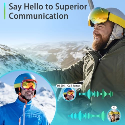 Ski Helmet Speakers Wireless Headphone