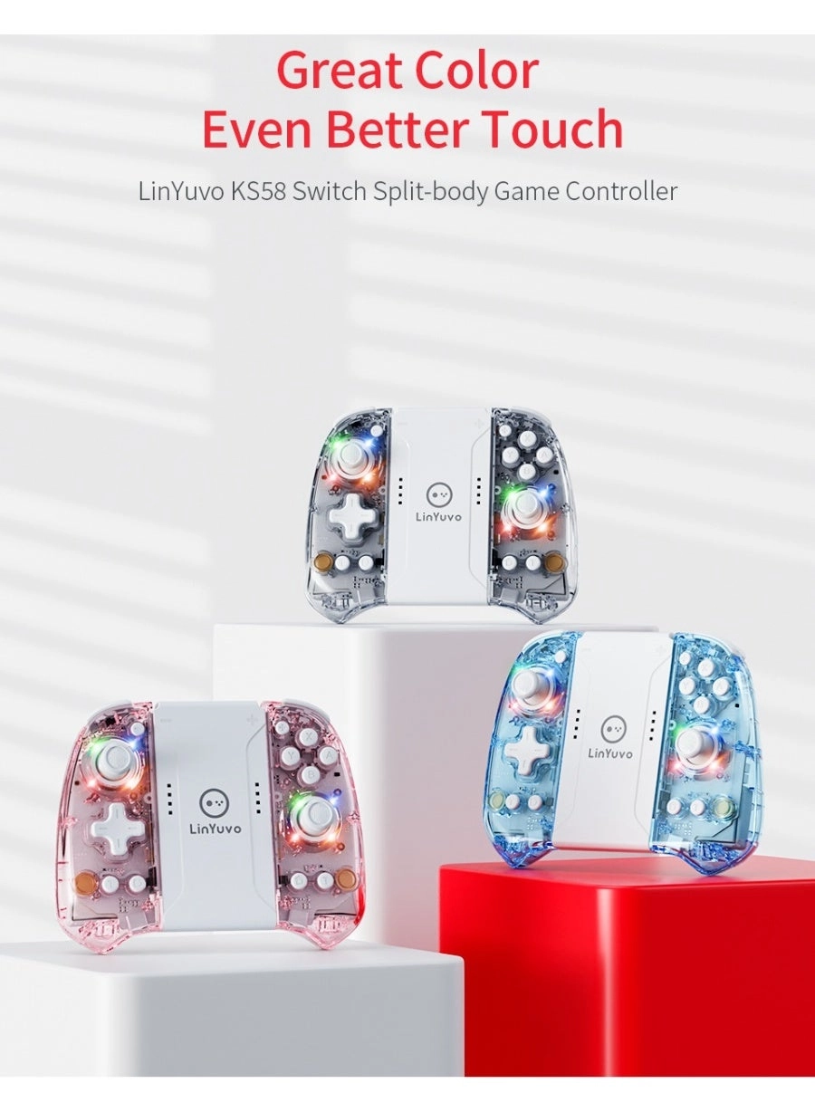 KS58 - Transparent GREY Switch/Win/iOS/Android