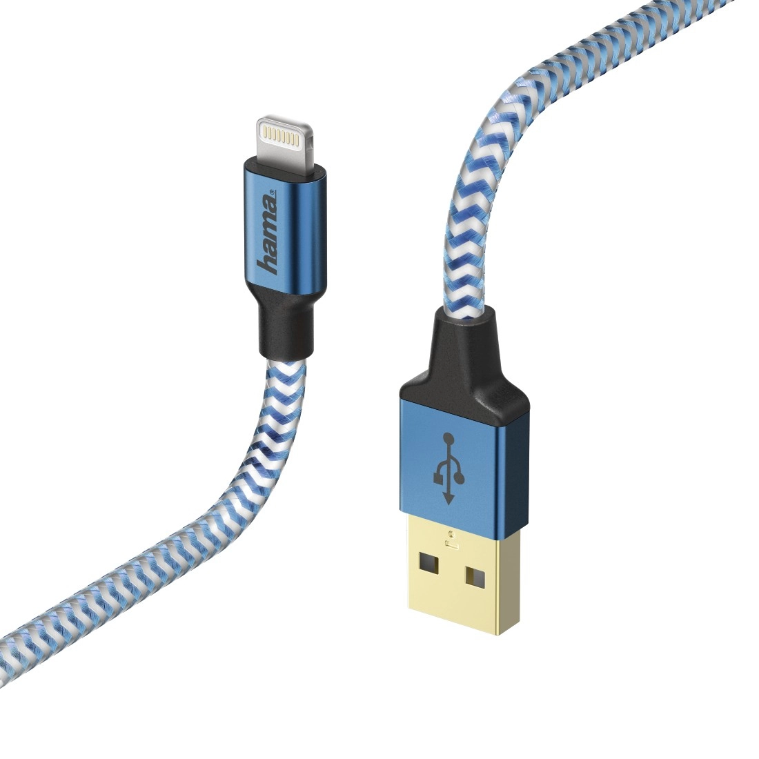 Metal charging / data cable - Lightning 1.5m
