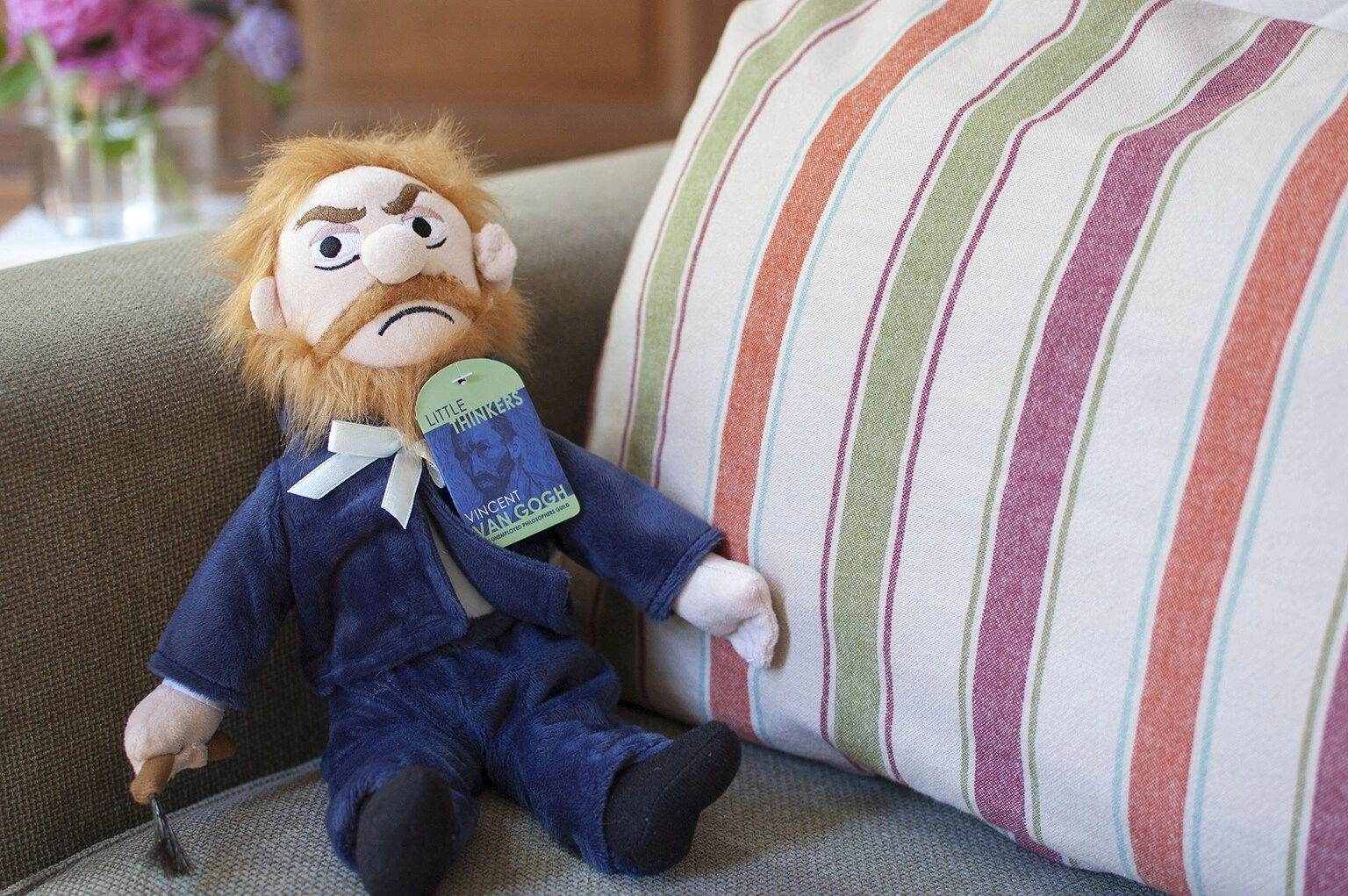 Vincent Van Gogh Doll - Little Thinker Plush
