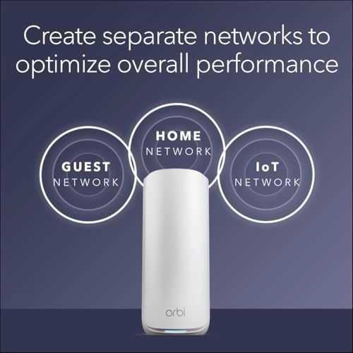 Orbi 870 Router - WiFi 7 + Satellite Extender