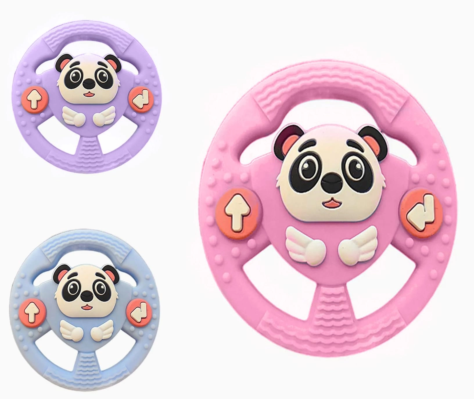 Wheel Shape Teether - Silicone