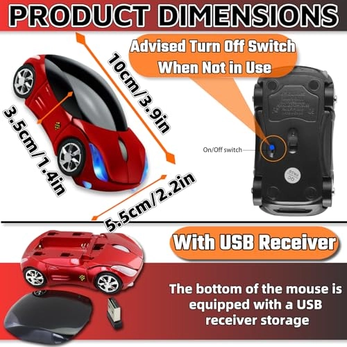Car Mouse - USB, Wireless up to 10m