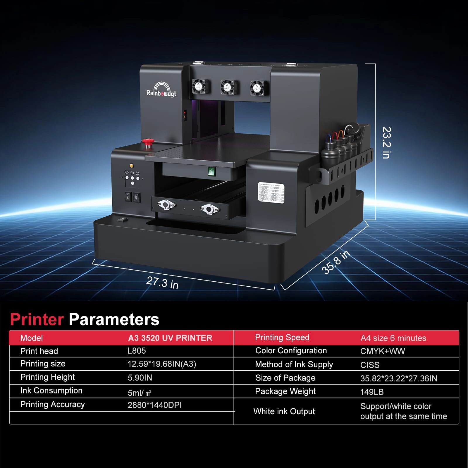 A3 UV Printer