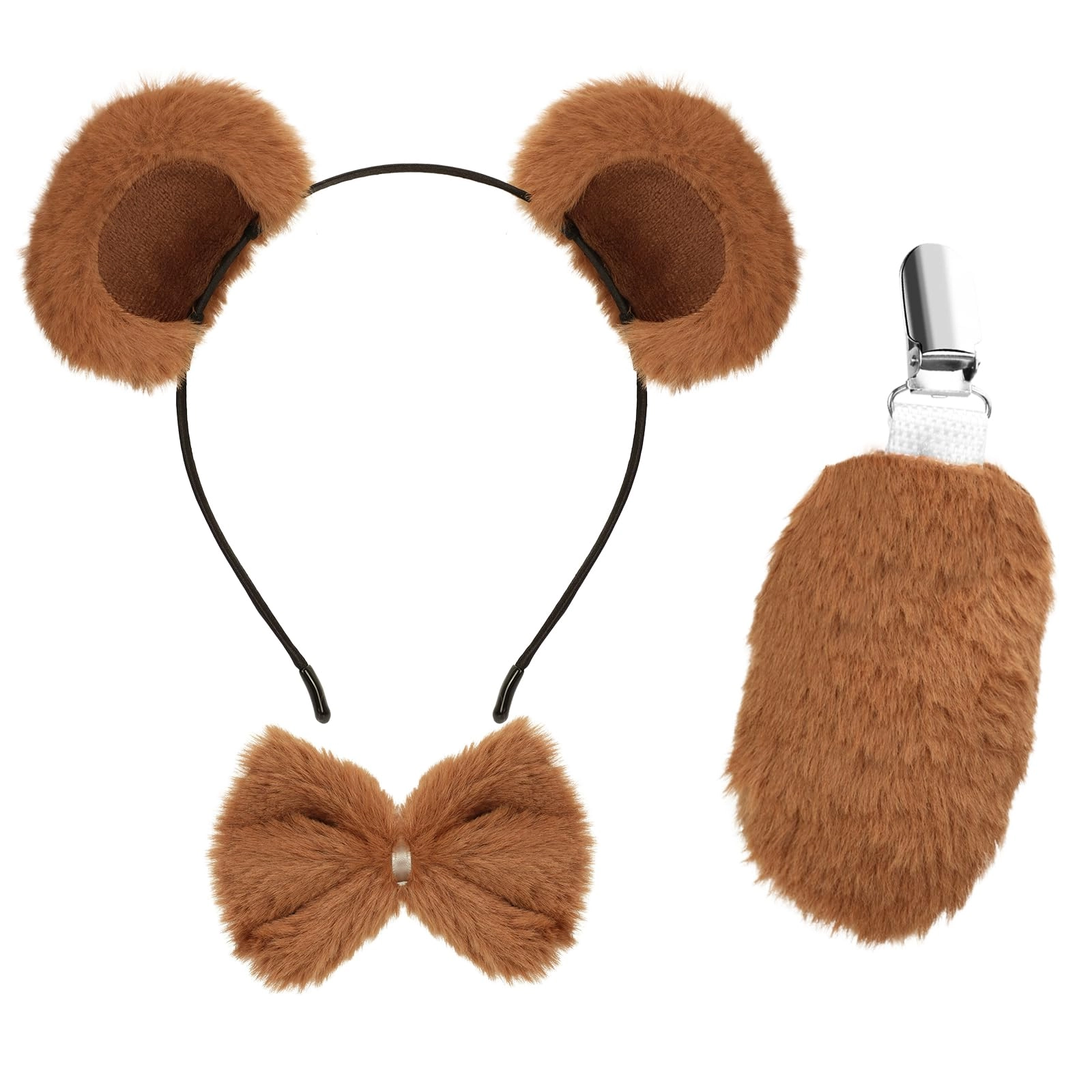 xepst Bear Costume Set - 3 Count Adult, Kid One Size