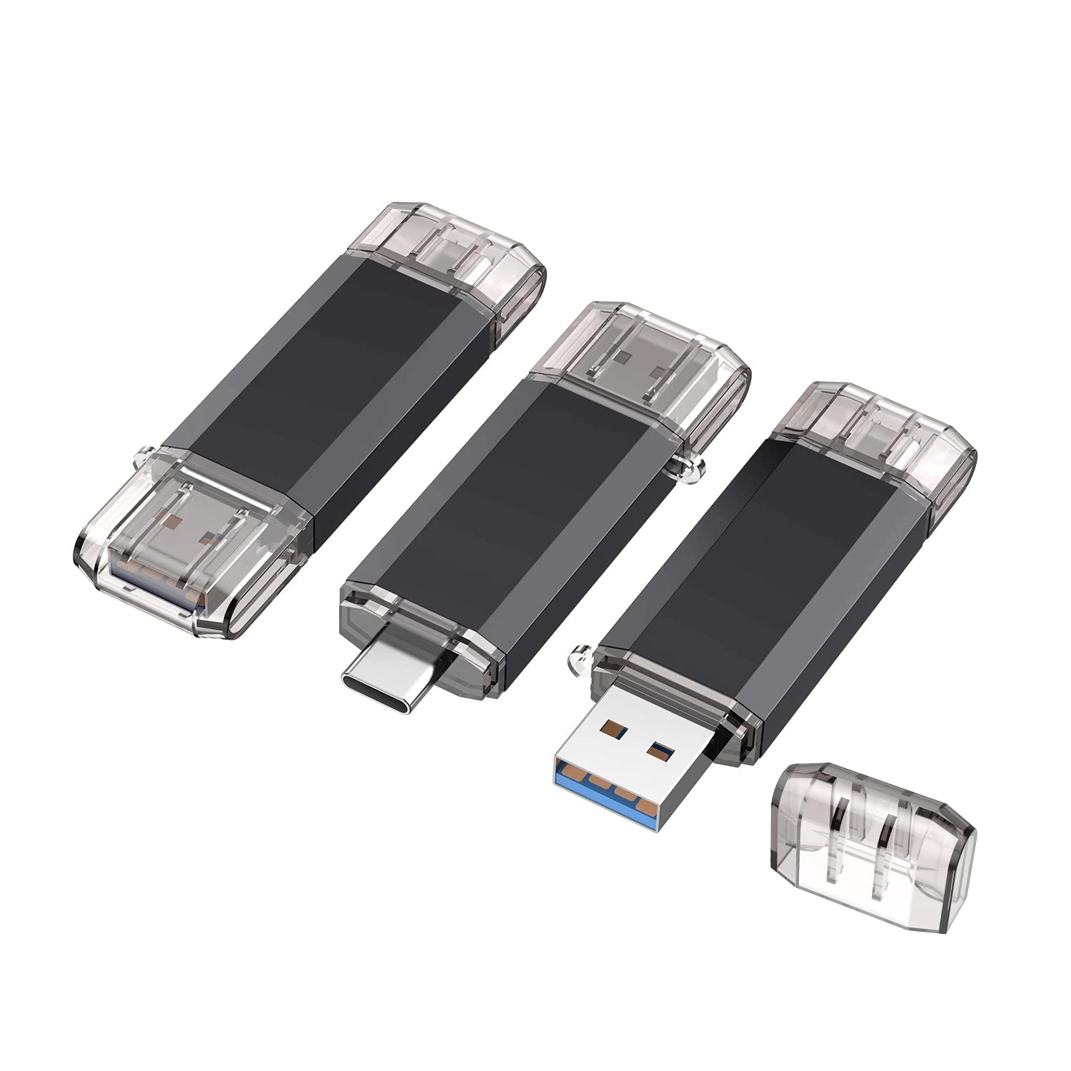 VANSUNYY 2 in 1 OTG Type C Flash Drive - USB 3.0 32GB