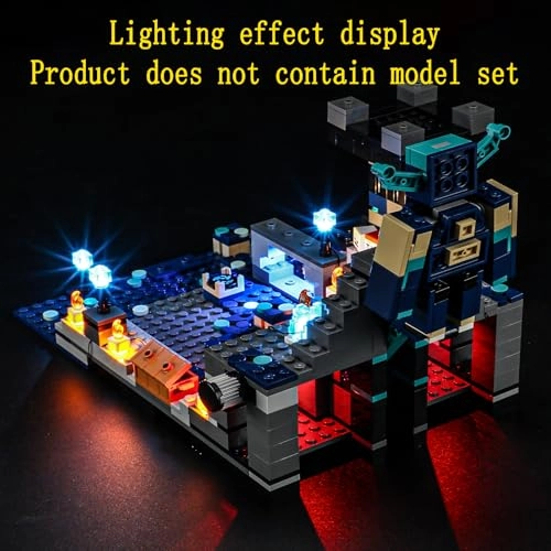 LED Light Kit for LEGO The Deep Dark Battle 21246