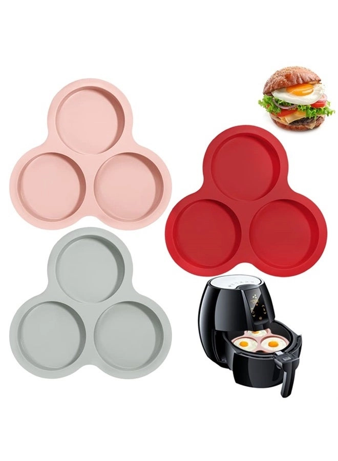 Air Fryer Egg Mold - Silicone 3 Pcs