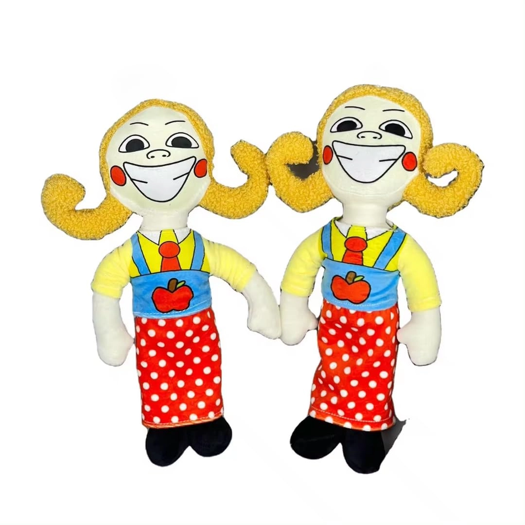 TechMax Solution, TechMax Solution Big Smile Doll - 45 cm Plush YELLOW RED