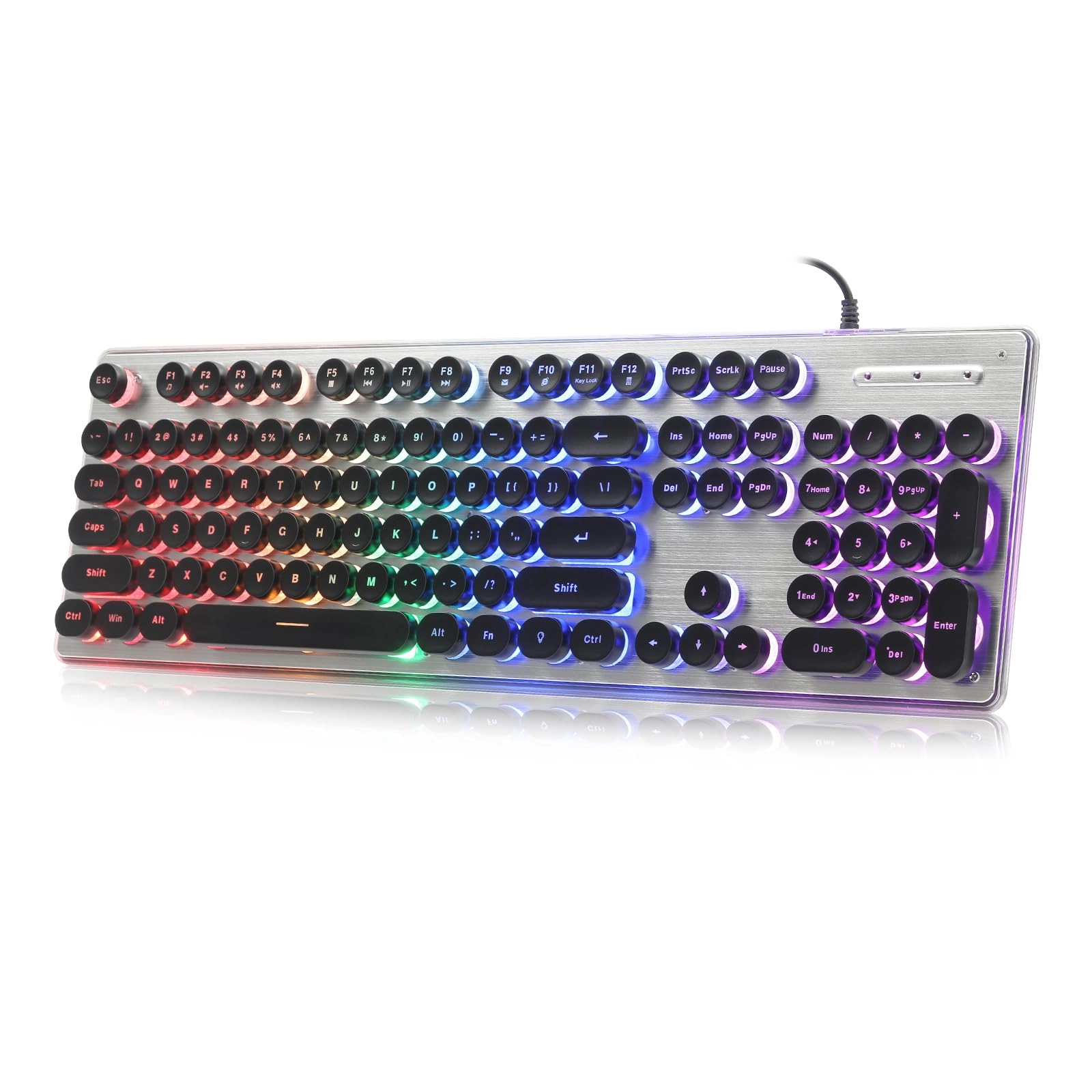 ANSWK Typewriter Style Keyboard - Wired