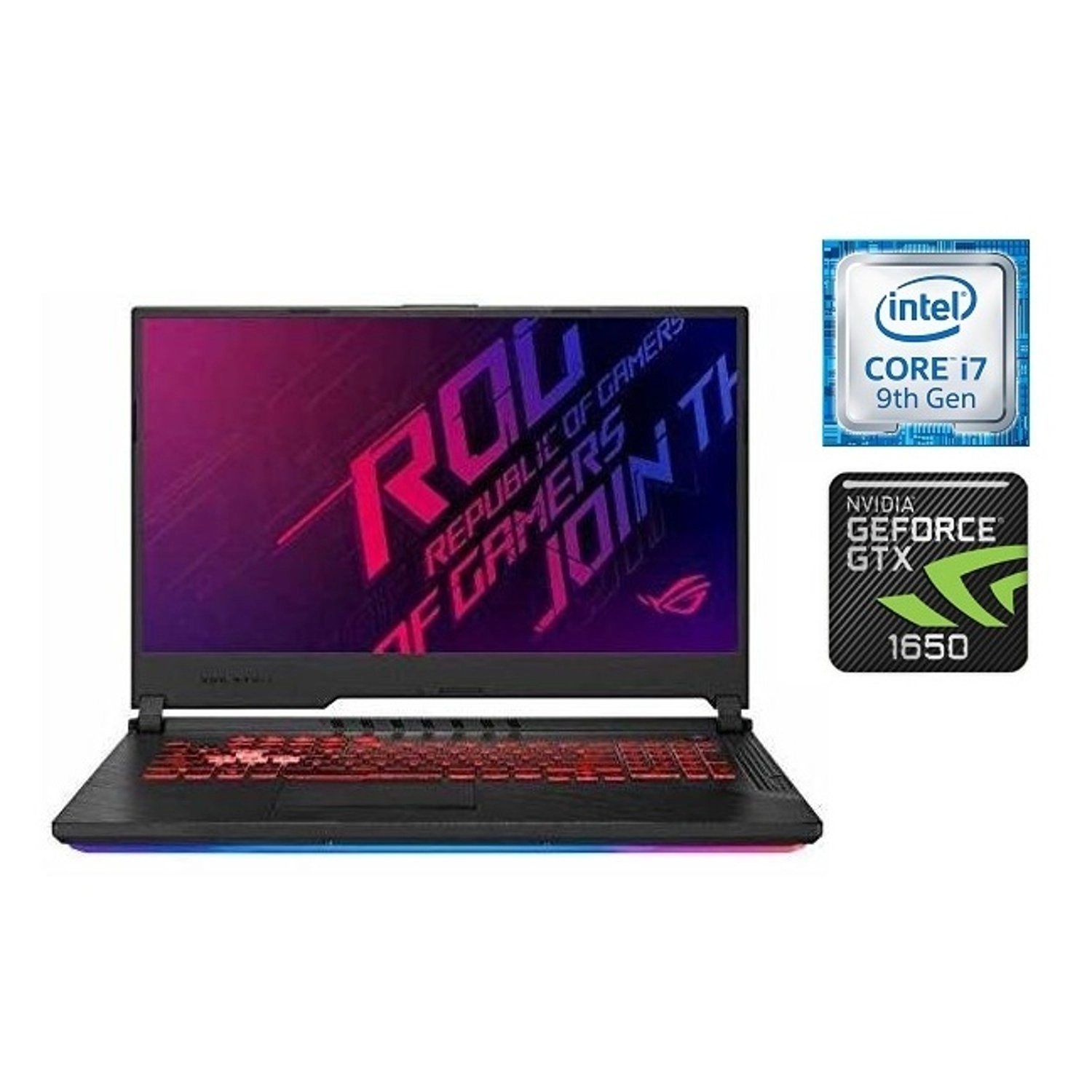 ASUS ROG Strix G G731GT - 17.3'' Core i7-9750H 16GB 1TB+256GB