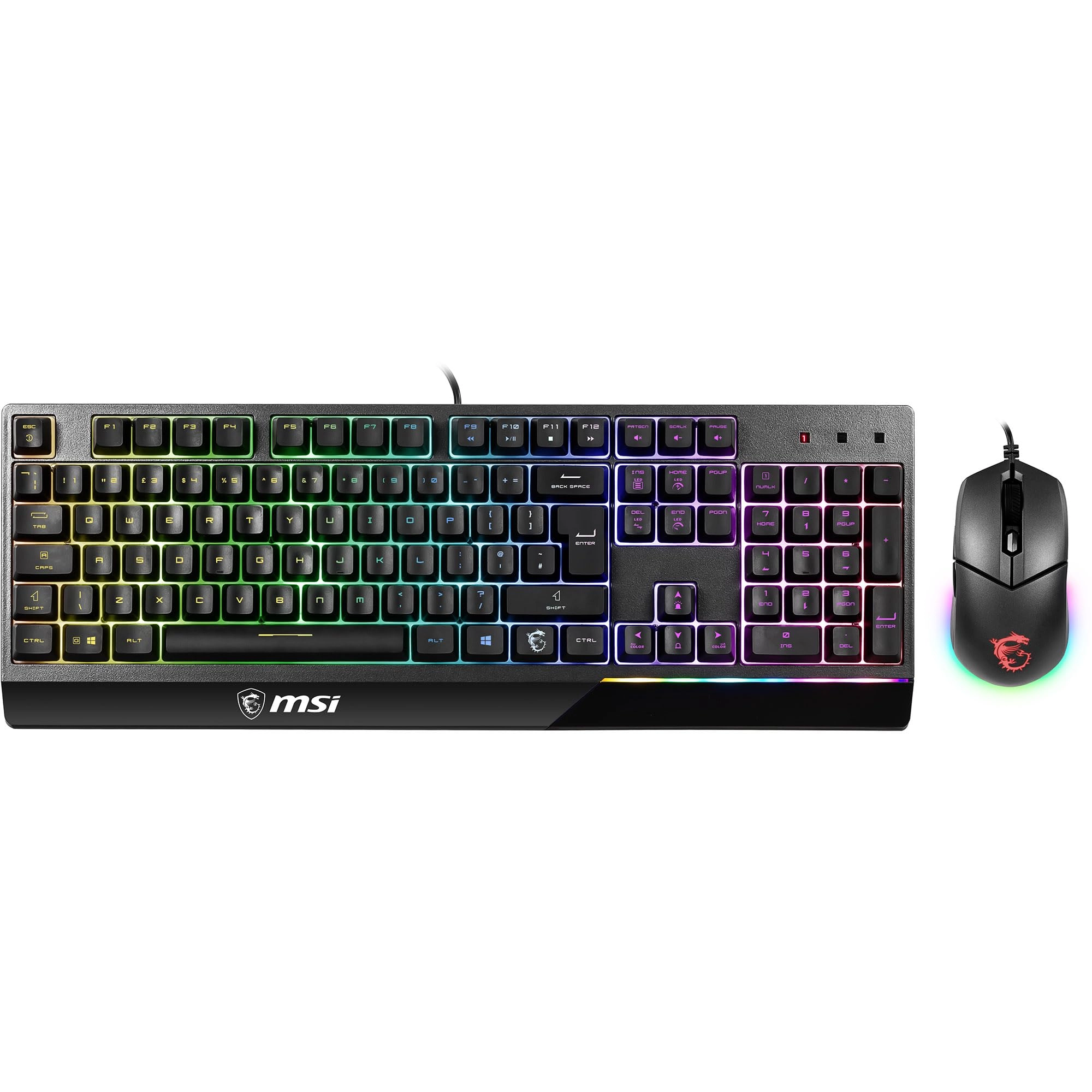 MSI VIGOR GK30 + CLUTCH GM11 - UK Wired