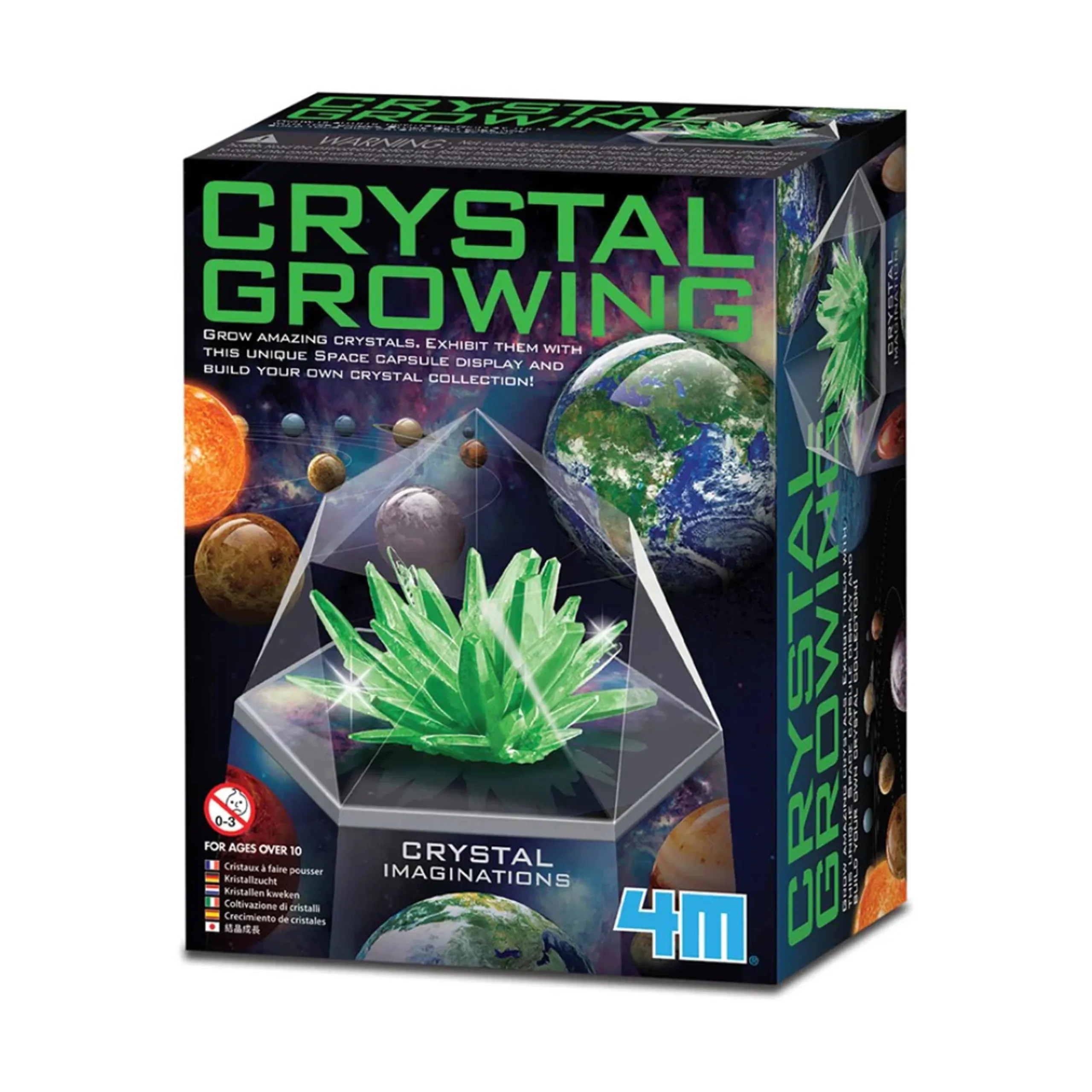 Crystal Growing Science Experiment Kit - Grow Seven Vivid 10 years