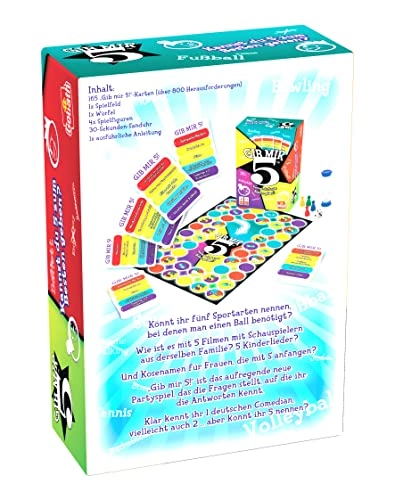 Gib Mir 5 - Card Game (German)
