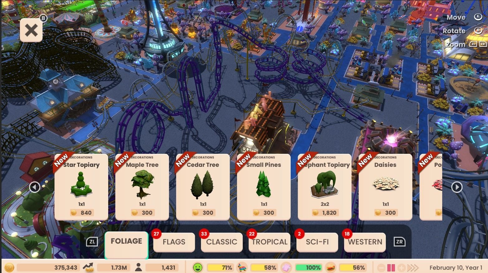 RollerCoaster Tycoon Adventures Deluxe - PlayStation 4