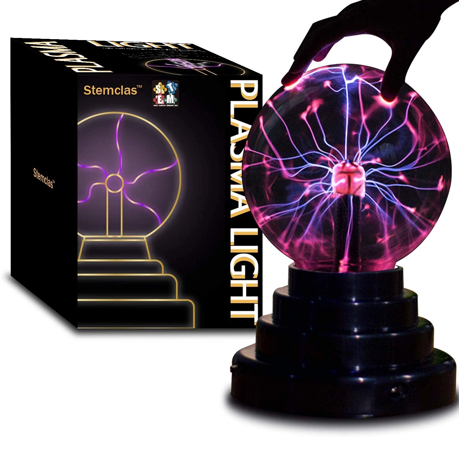 stemclas Plasma Ball - Mood Light Black
