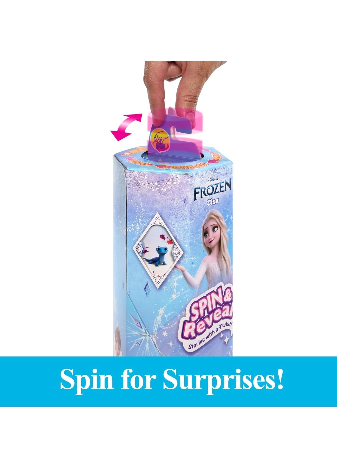 Elsa Fashion Doll - Frozen Spin & Reveal 11 Surprises
