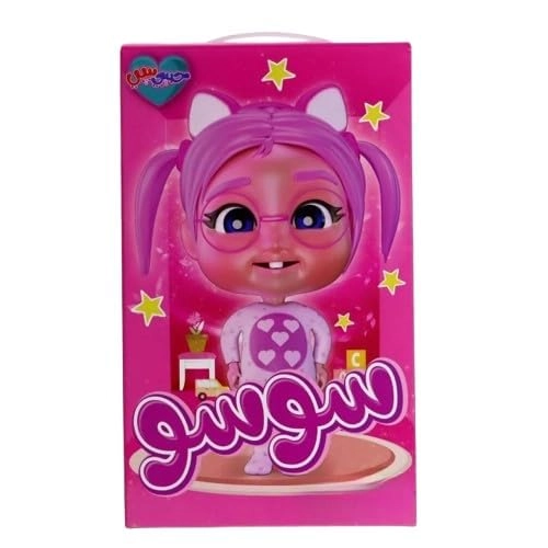 REBENUO Soso Plush Doll - Foam Pink