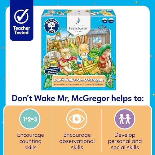 Peter Rabbit Don’t Wake Mr. McGregor - 4 Year Olds