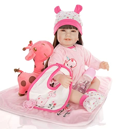 Reborn Baby Doll - 55cm 22" Vinyl Cotton Body