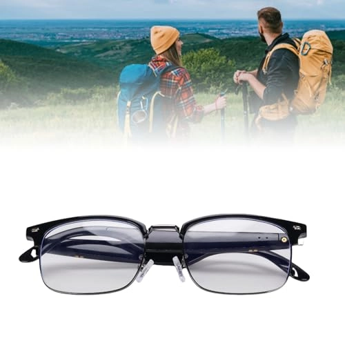 Smart Sunglasses - Wireless Music and Calls Multilingual Translation semi-transparent gray frame