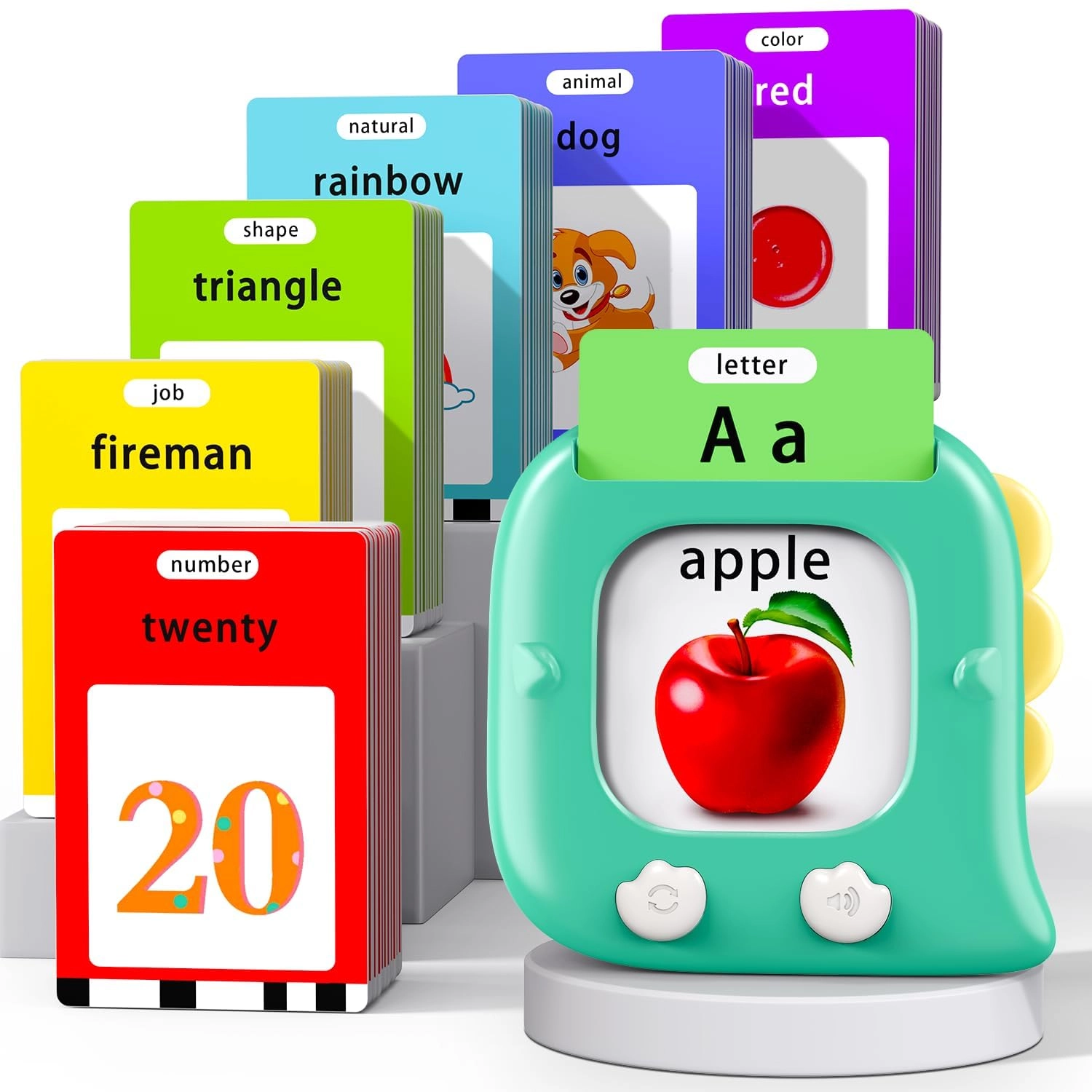 Talking Flash Cards - 2-6 280 pieces
