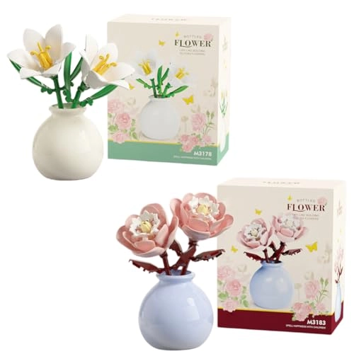 Flower Building Block Toy - 2pcs
