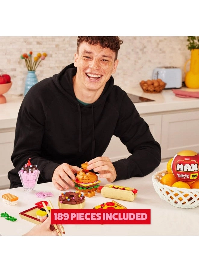 Premium Snacks Building Bricks Collection - Doughnut 189 pcs