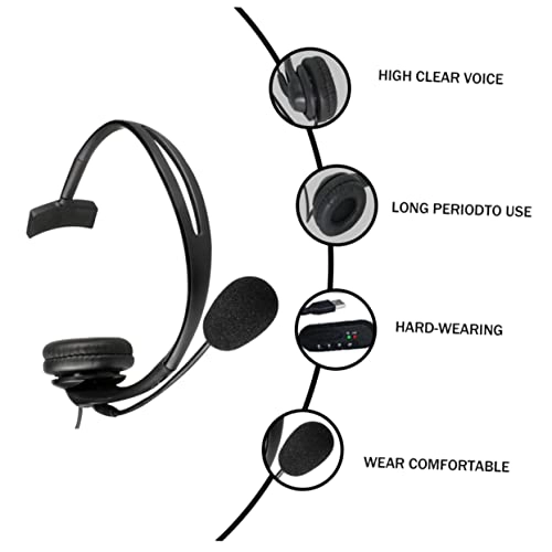 Noise Cancelling Headphones Wired Headset