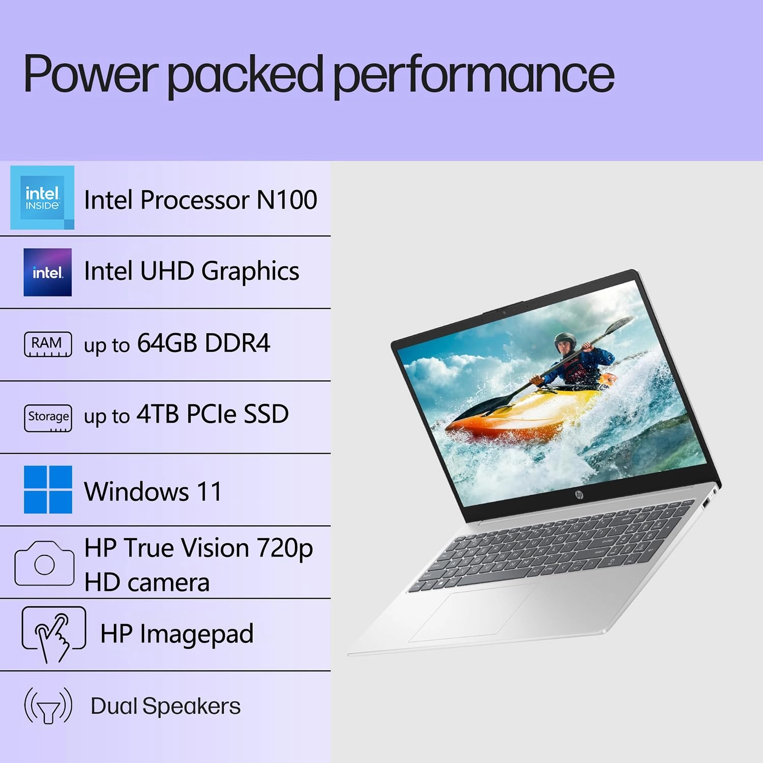 Essential Laptop 15 - 15.6'' N100 16GB DDR4 1TB SSD