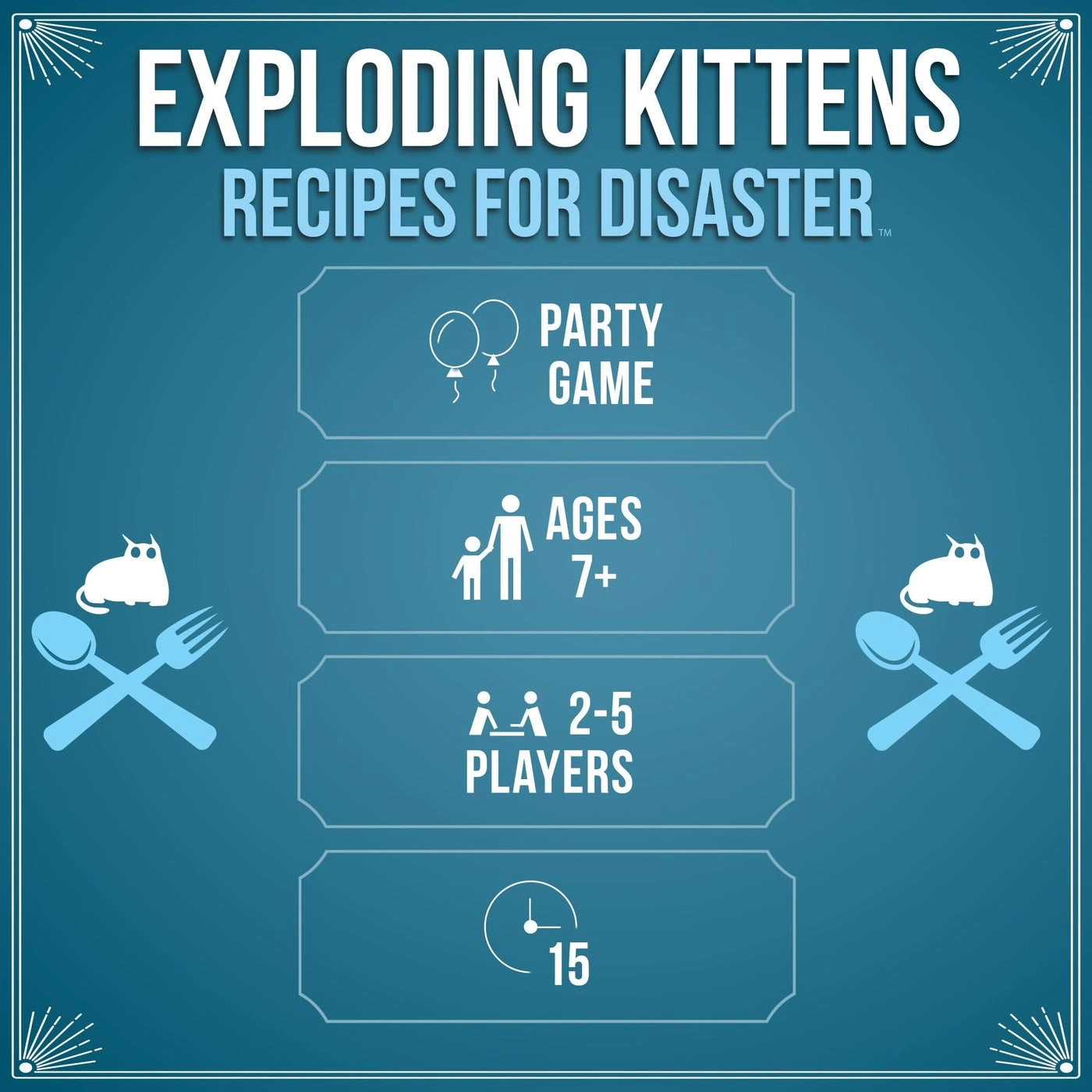 Exploding Kittens: Recipes For Disaster - Card Game