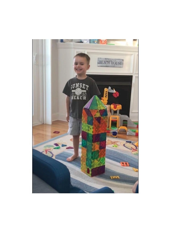 Magnetic Building Tiles Set - 3+ 78 pieces