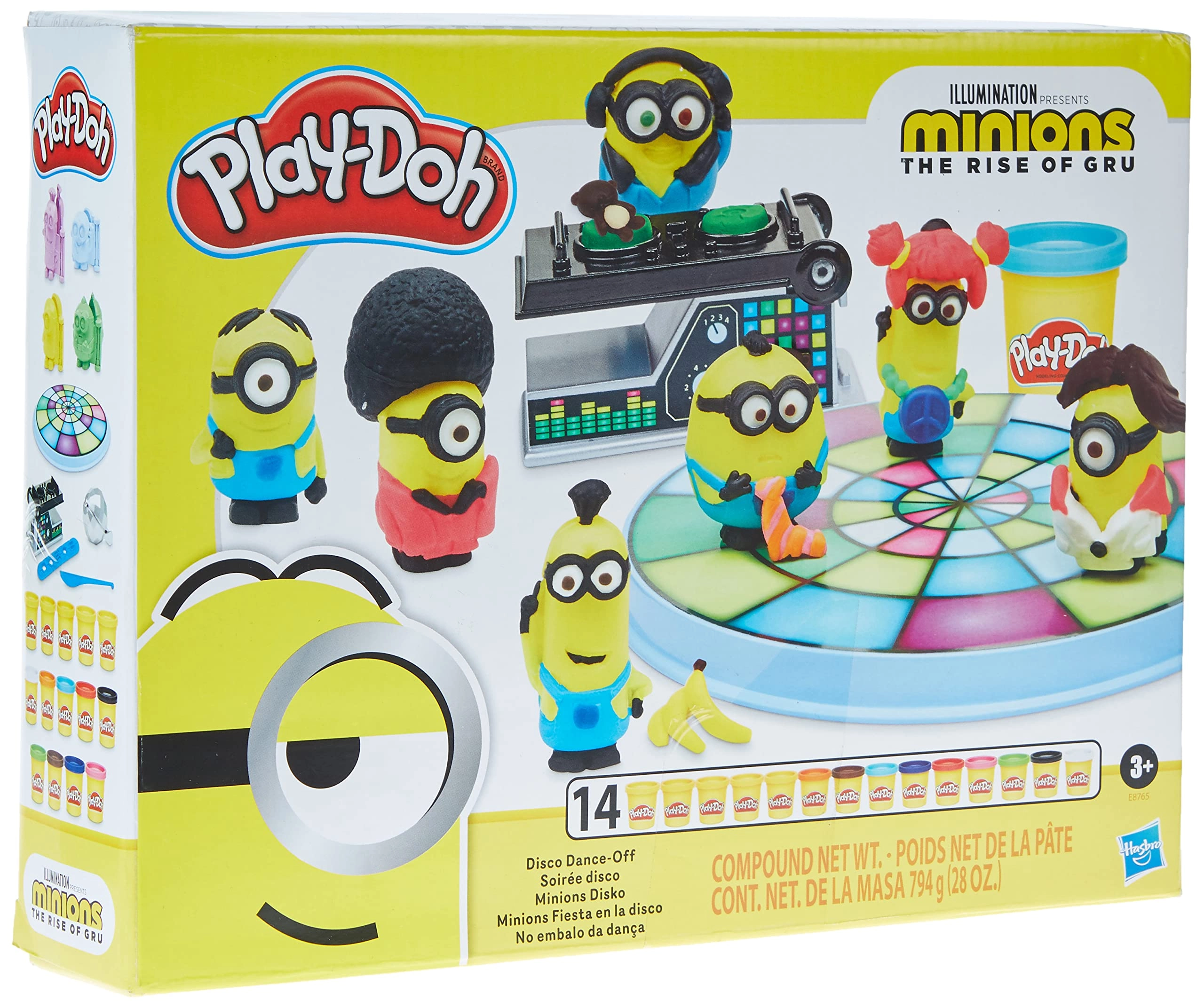 Play-Doh Minions: The Rise of Gru Disco Dance Off - 36 months - 3 years 14 pieces