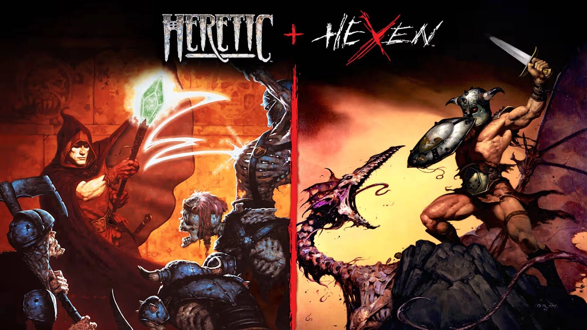 Heretic + Hexen - Big Box Edition Switch