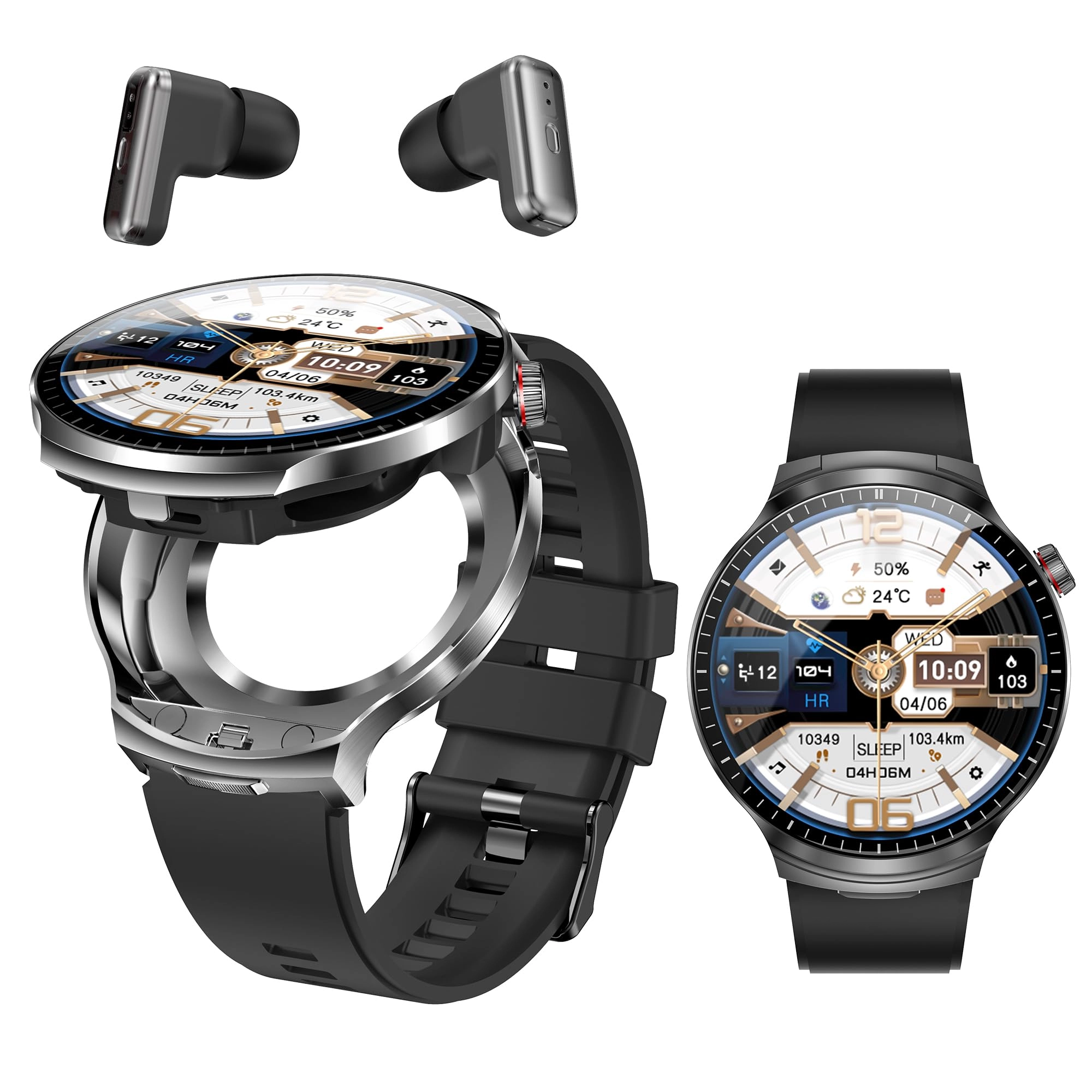 ATEVIX Smart Watch - 1.85-Inch alloy