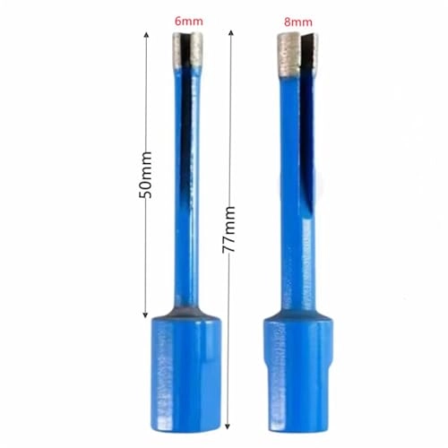 Sintered Core Drill Bit - 2PCS 6-8mm 6-12mm