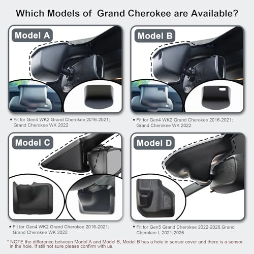 Model B 3840 X 2160 pixels for Jeep Grand Cherokee 2016-2022