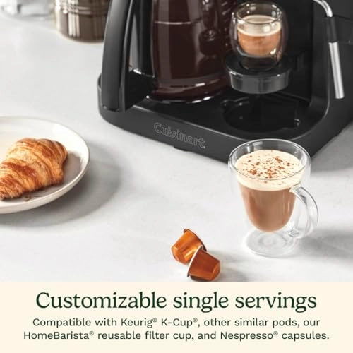 Barista System - 12 Cups Milk Frother Nespresso Compatible SS-4N1MB