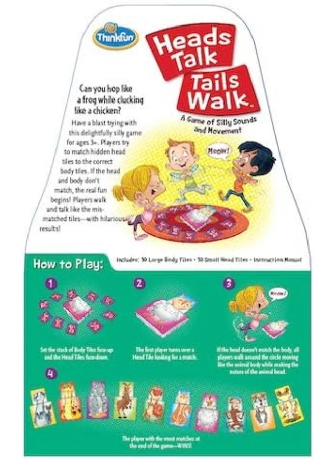 Heads Talk Tails Walk - 3+ Years