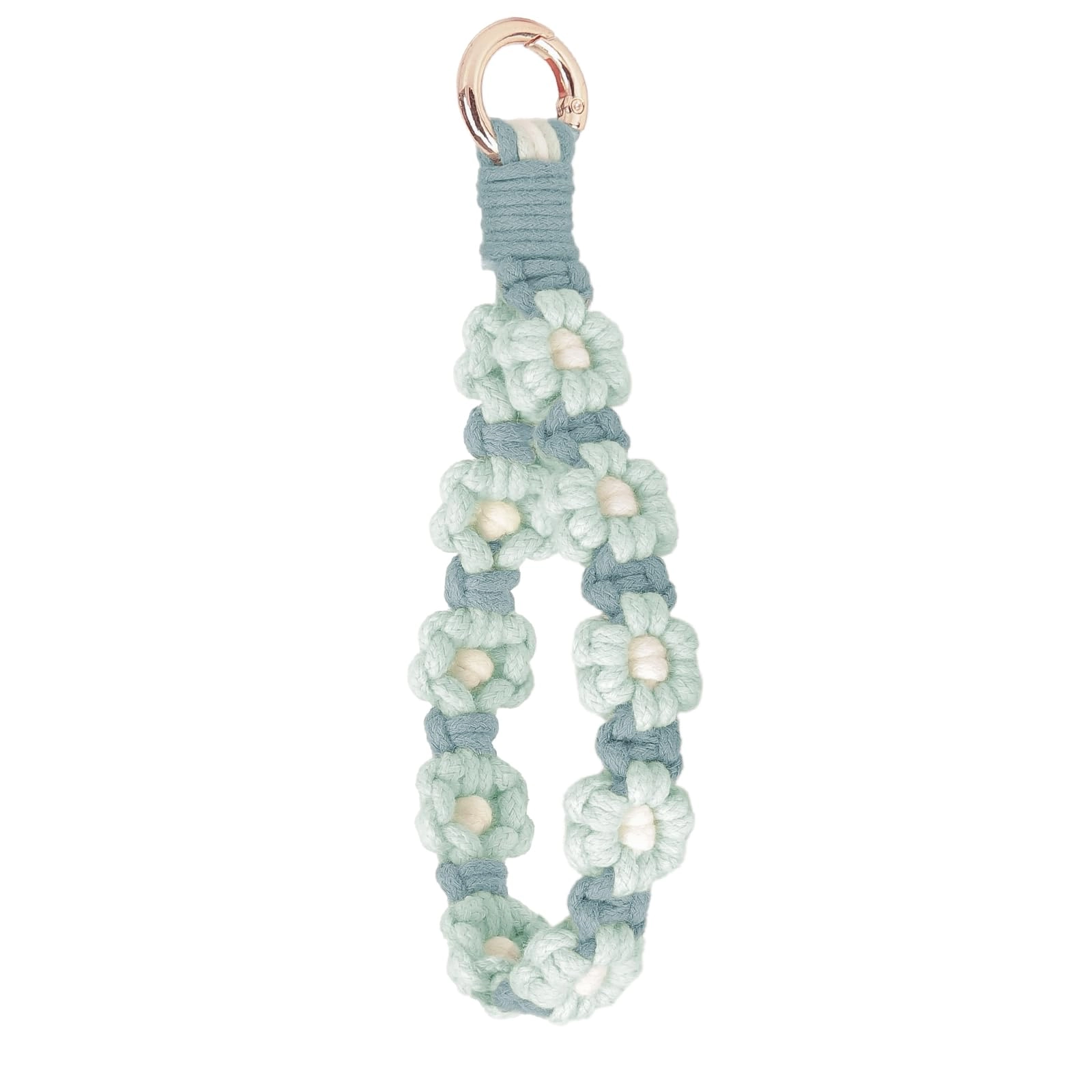 Boho Macrame Keychain - Car
