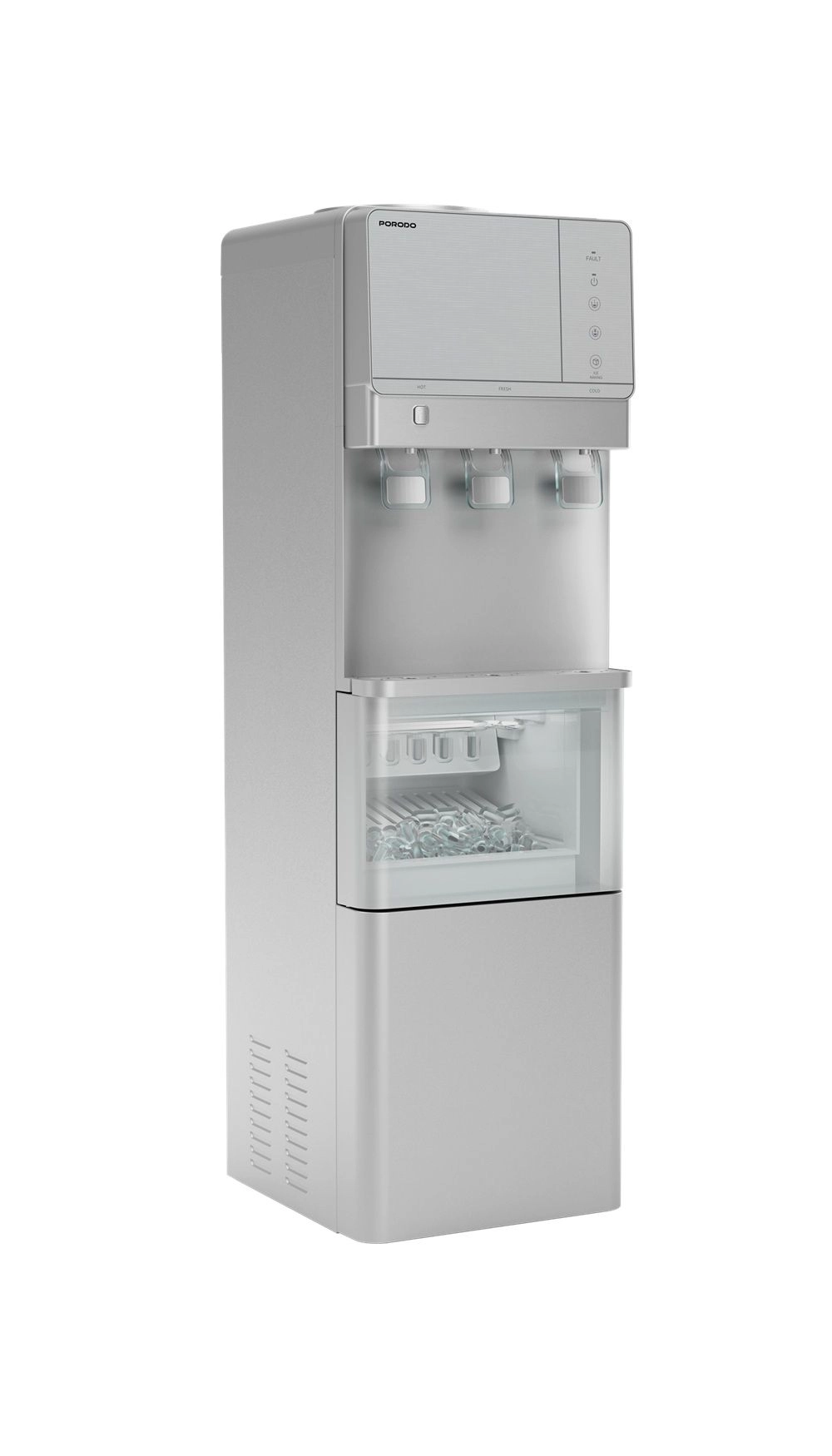Lifestyle Water Dispenser - Integrated Ice Maker Hot & Cold Stainless Steel