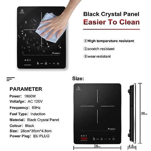 UK-FS-IC015F-SV Induction hob
