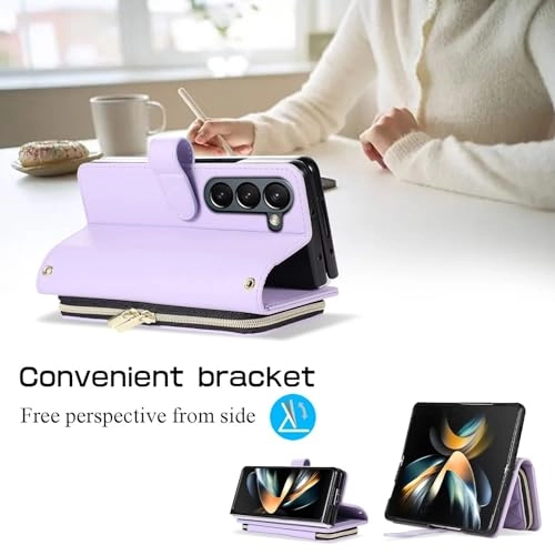 Miagon Case for Samsung Galaxy Z Fold 5