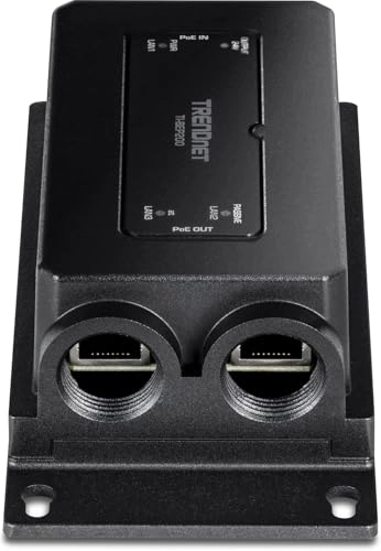 2-Port Industrial Outdoor Gigabit PoE Extender - 90W 48 Volts