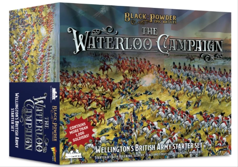 WARLORD GAMES Black Powder Epic Battles: Waterloo - British Starter Set Unpainted