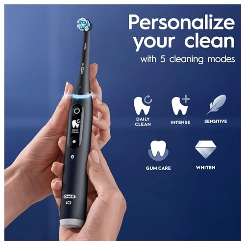 iO6 - 1 Toothbrush Head Travel Case 5 Modes