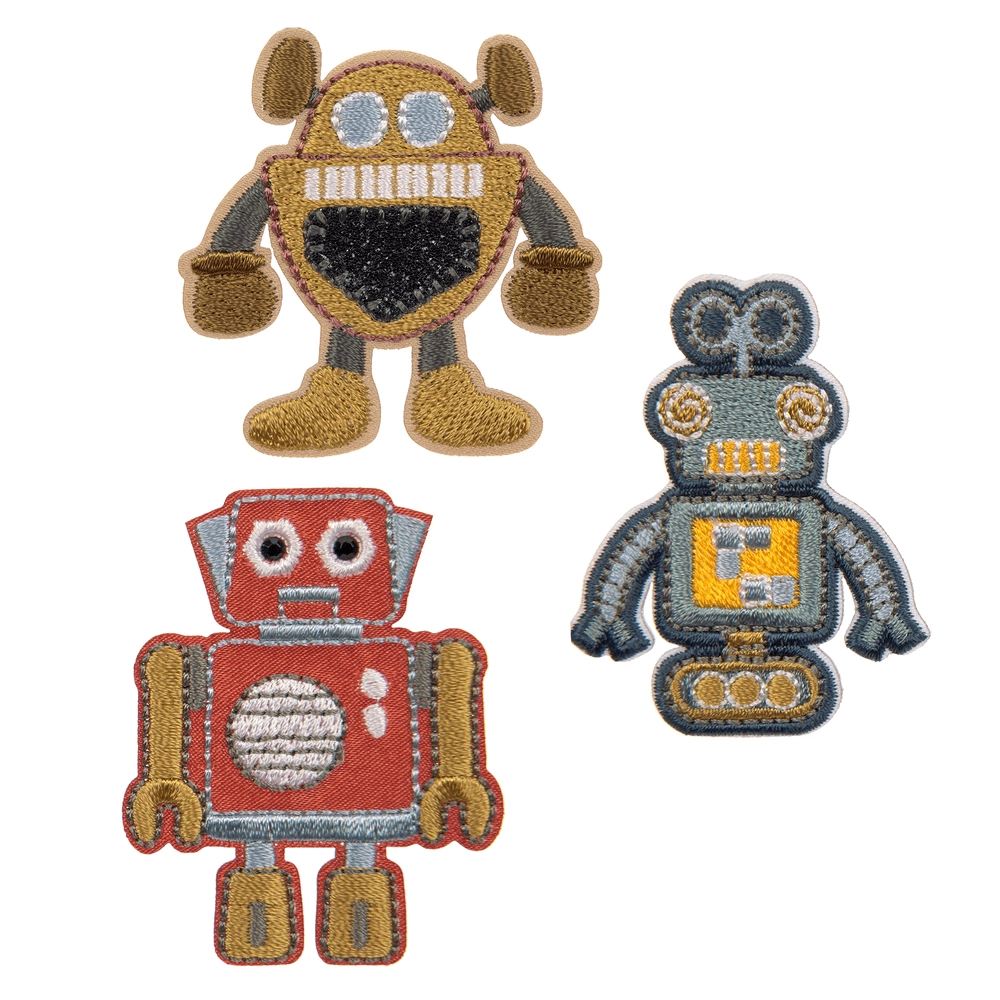 Robots Sticker Book 3 pcs