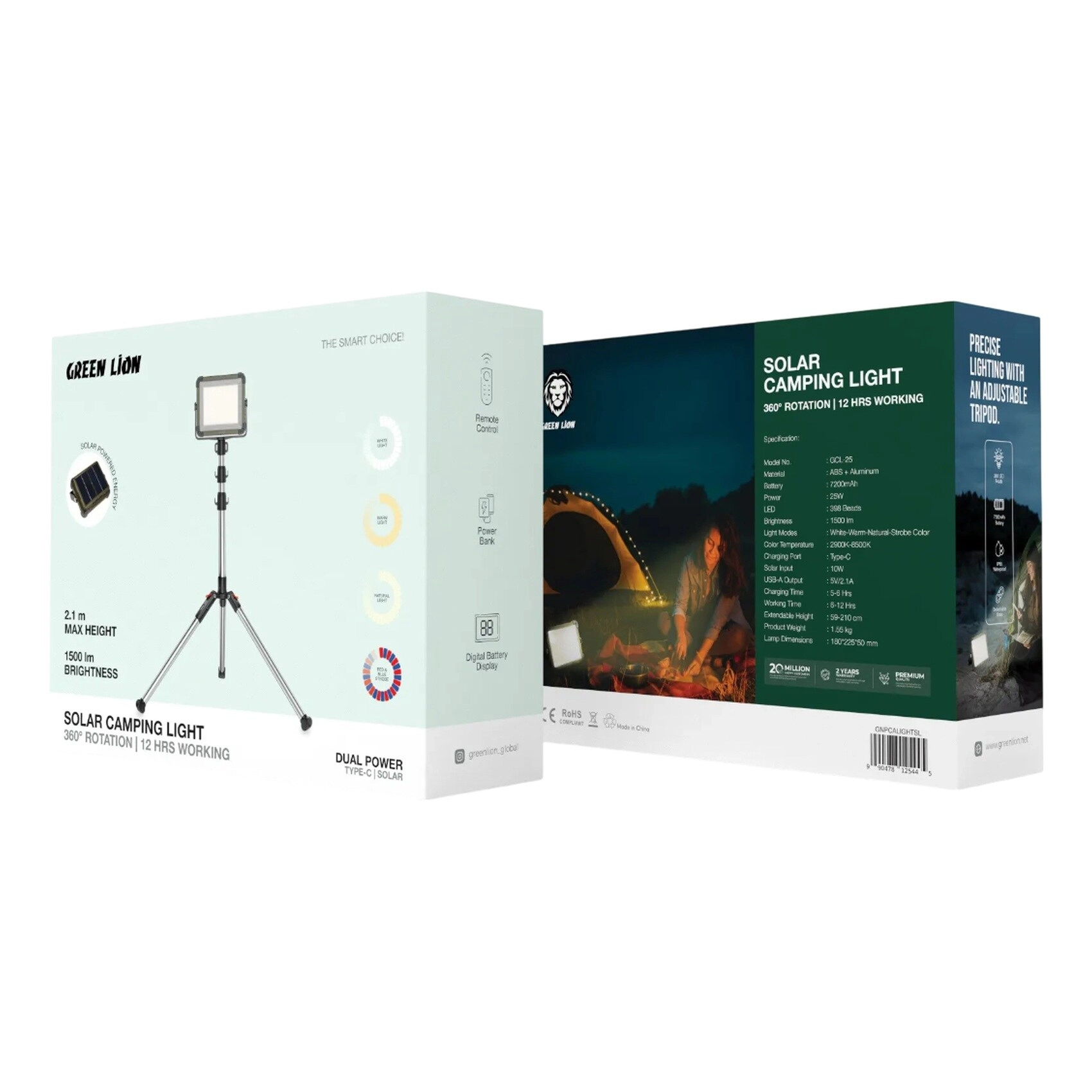GCL-25 - 7200mah 300 lumens
