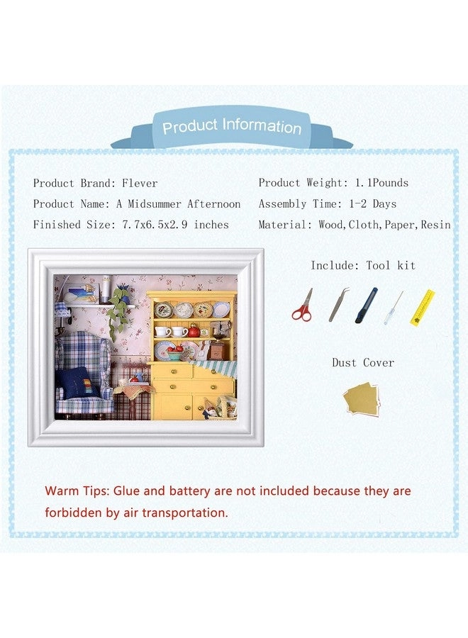 Dollhouse Miniature DIY House Kit - Creative Room 1:100